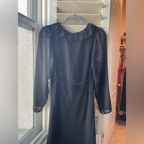 Aritzia Wilfred Beaune Dress | Black | Size Small - Picture 3 of 4